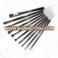 wholesale art paint brush set 10 pcs artist painting brush factory